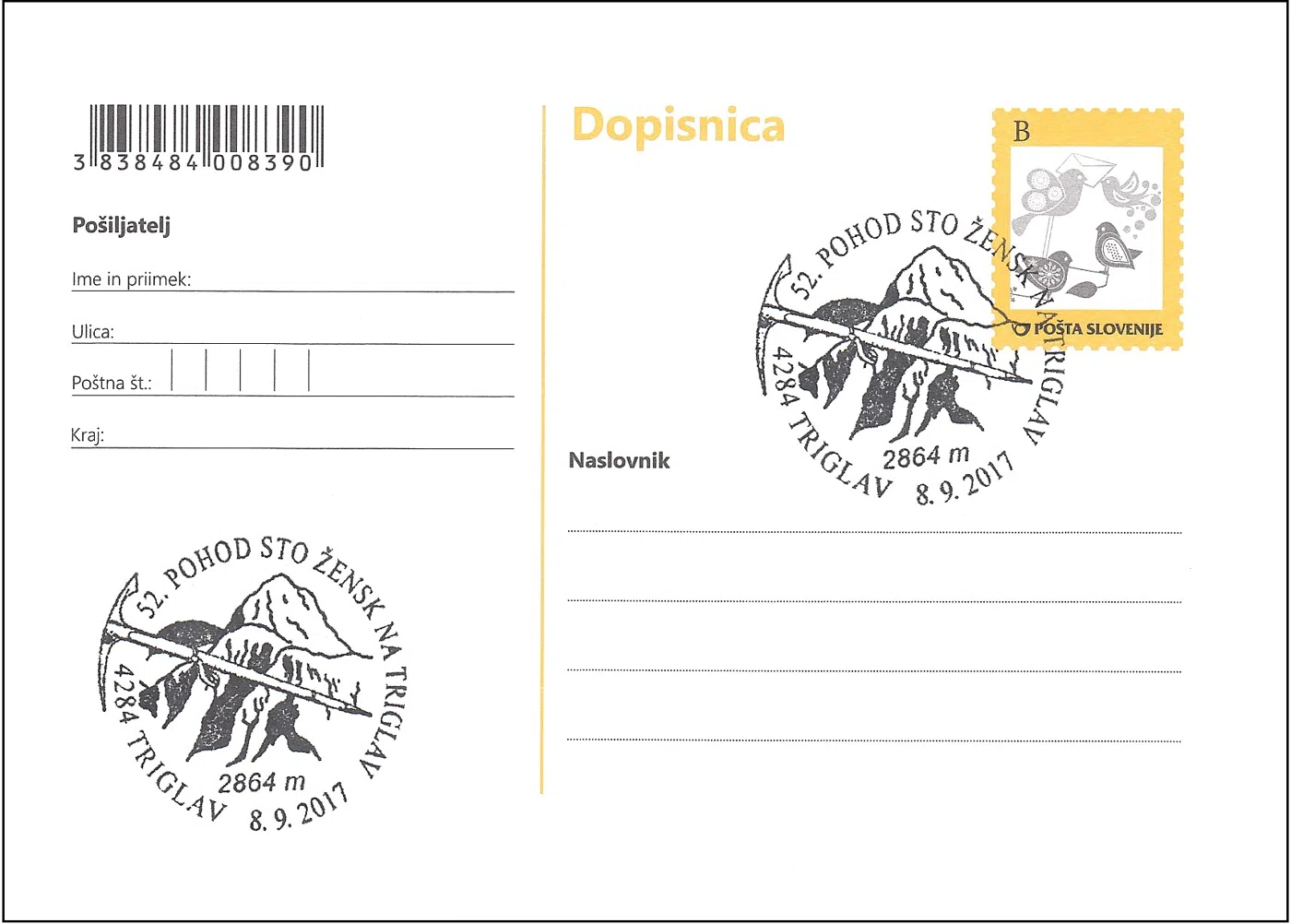 52. POHOD " STO ŽENSK NA TRIGLAV "